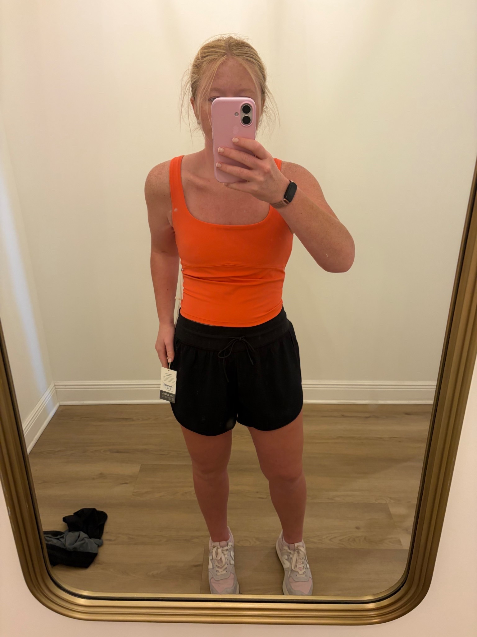 Obsessed with these Vuori shorts and tank!!! New spring🧡