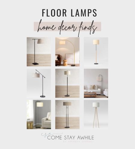 Rounded up some adorable floor lamps for you today! 
Target finds, Walmart home decor, Home Depot sale! 
#floorlamps #targetdeals #walmarthome #homedecor

#LTKFind #LTKunder100 #LTKhome
