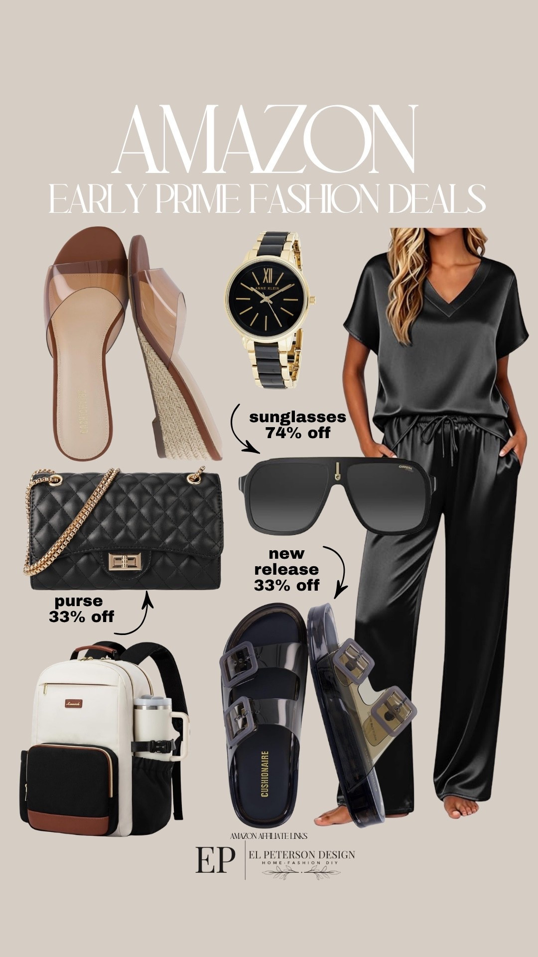 Amazon Early Prime Deals
Pjs
Sandals
Backpack
Sunglasses
Purse
Watch

#LTKSaleAlert