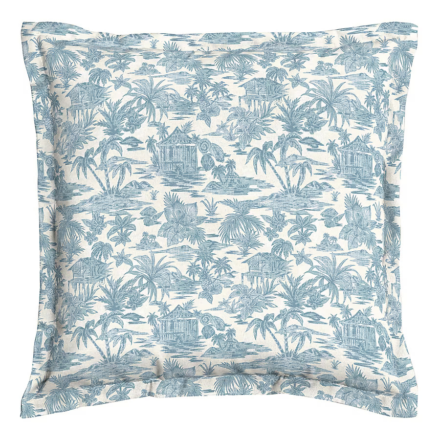 allen + roth Floral Island Time Square (no theme) Throw pillow Lowes.com | Lowe's