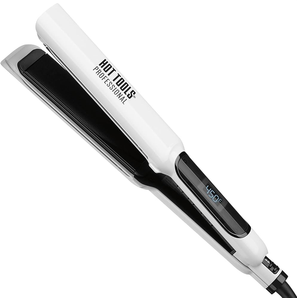 Hot Tools Pro Artist Nano Ceramic Hair Straightener | For Smooth, Straight Hair (1-1/2 in) | Amazon (US)