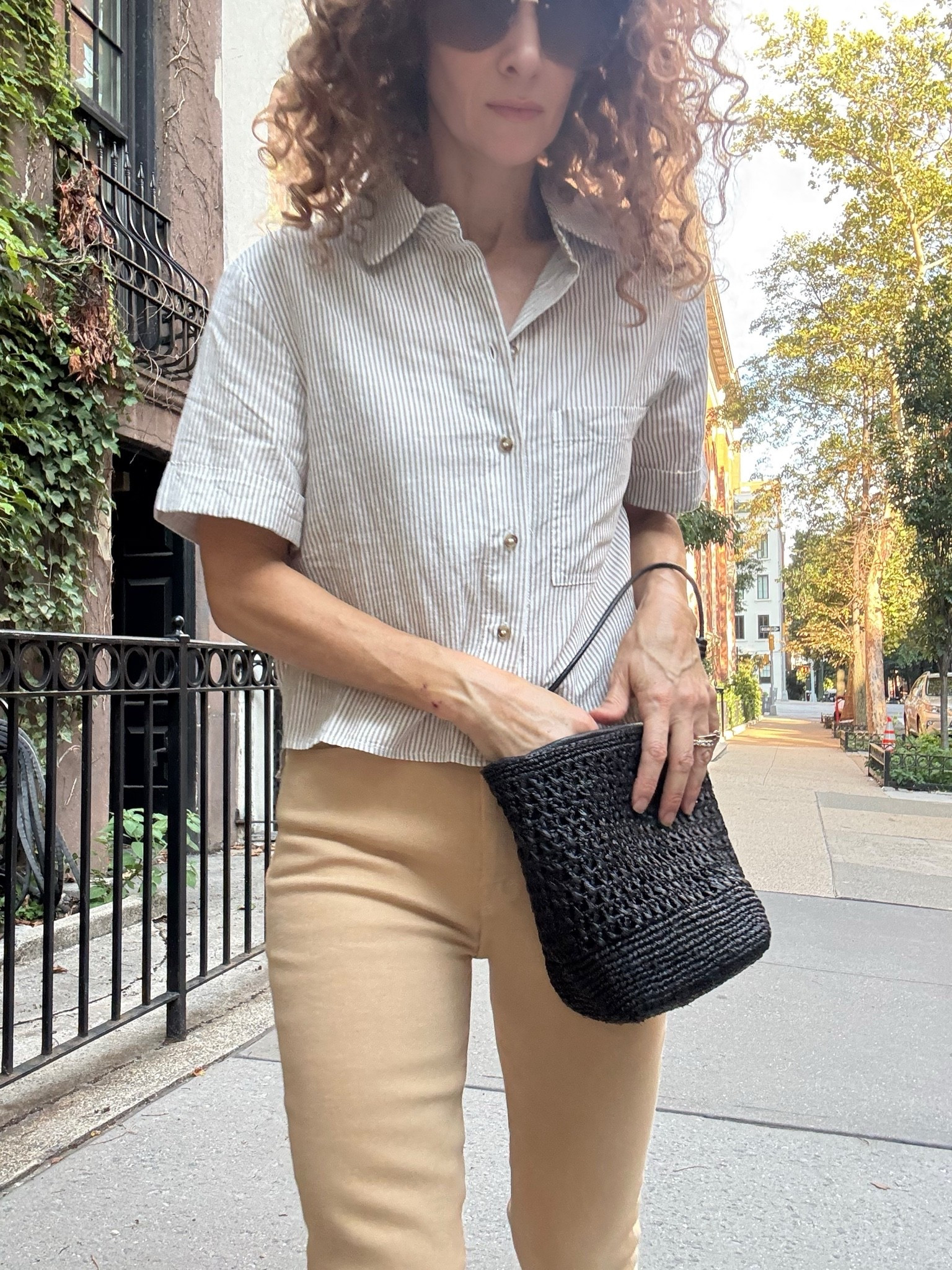 Sale alert . This cropped stripe shirt that I wear so much. Not many sizes left…
#europeaninnewyork

#LTKSaleAlert #LTKSeasonal