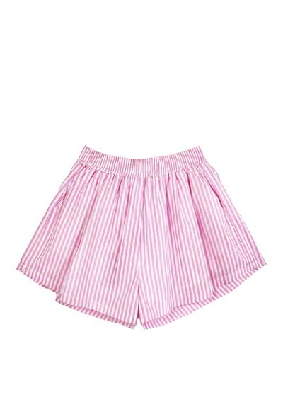 Everyday Shorts - Pink Stripe | Shop BURU