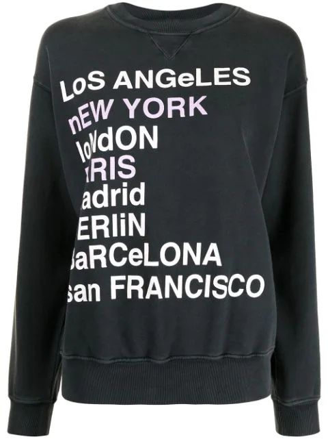 City Love organic cotton sweatshirt | Farfetch (US)