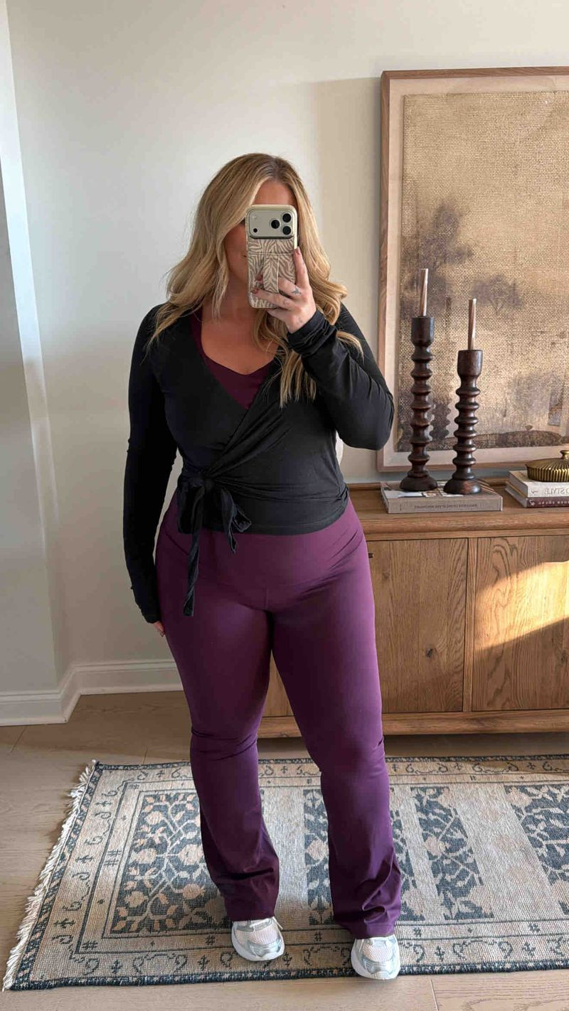 Love this workout set! Bra — XL, Top — large, pants — XL 33  

 #LTKootd #LTKMidsize