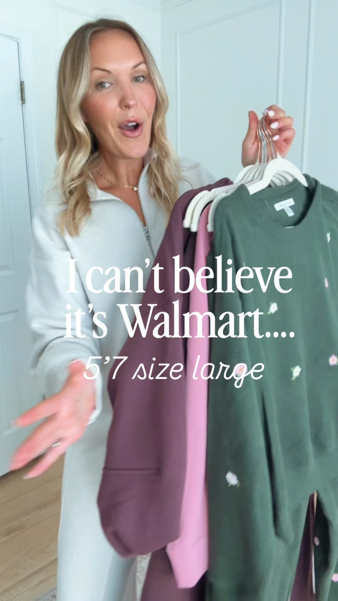 Cannot believe these lounge pieces are from Walmart! They feel so expensive but are very affordable! 👏🏼 wearing med tops and large in pants 
fb

#LTKSeasonal #LTKmomlife #LTKMidsize