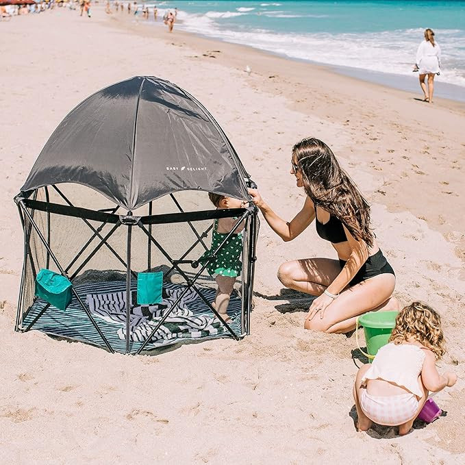 Baby Delight Go With Me Eclipse Portable Playard (Canopy Included) | Amazon (US)