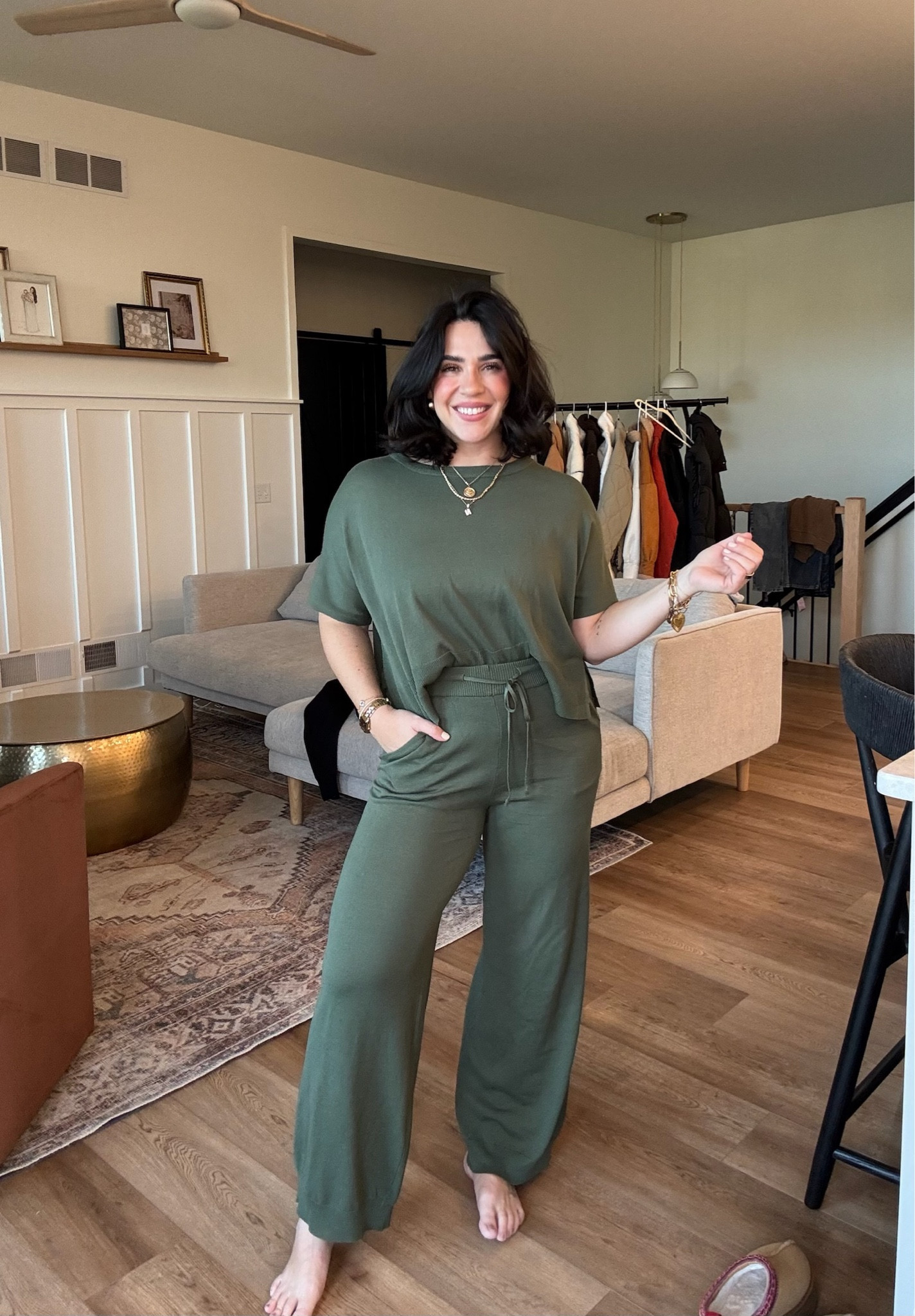 Cute lightweight sweater set from Amazon! Size L. Lounge set, cozy holiday outfit. 


midsize style, size 10, apple shape, affordable fashion, amazon fashion, fall fashion, thick thighs, thick belly, holiday look, Christmas outfit, comfy look

#LTKHoliday #LTKMidsize #LTKSeasonal