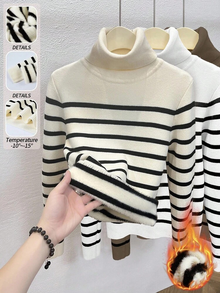 Tartle neck sweater | SHEIN