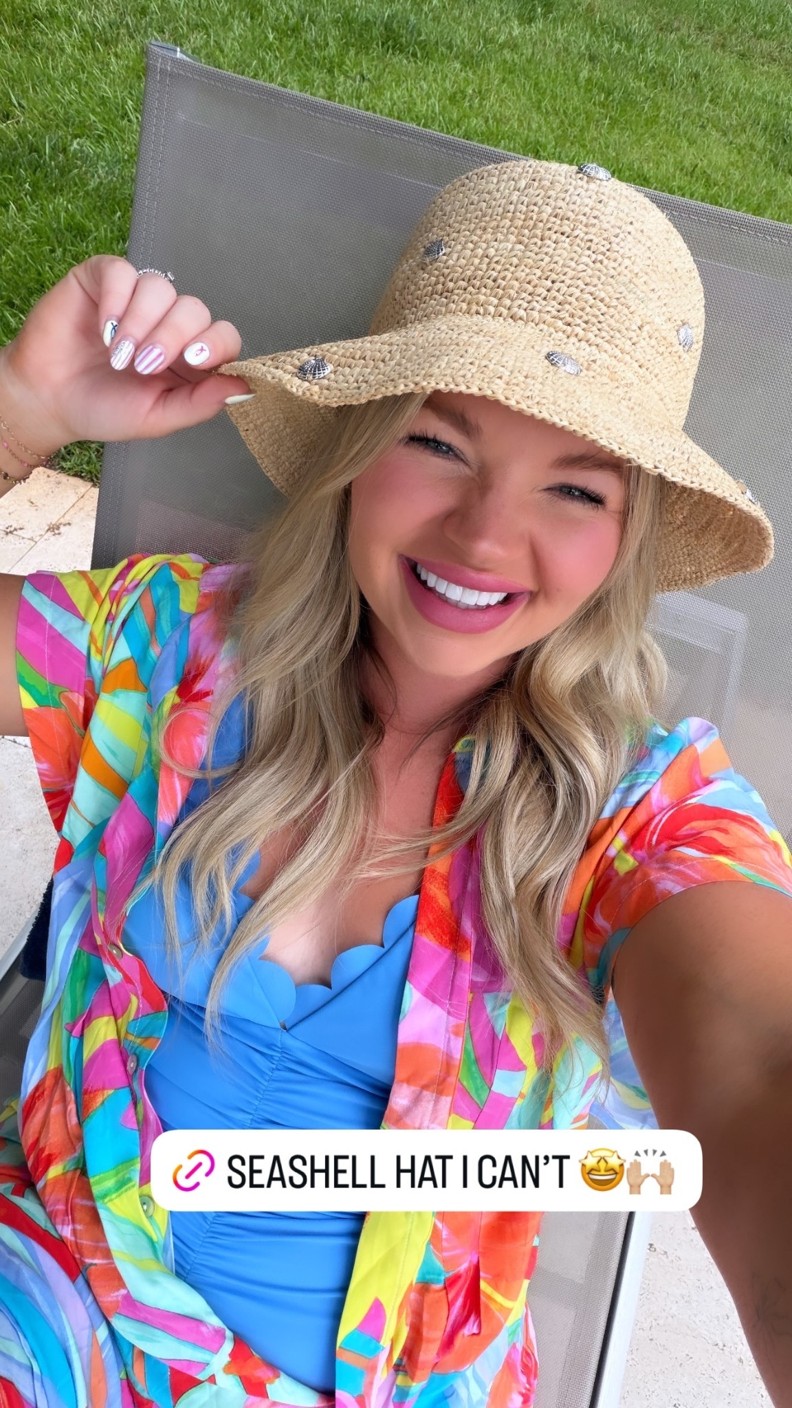 You know, I’m a sucker for seashells & this hat!! 🐚😍😍

#LTKSeasonal #LTKMidsize #LTKSwim