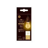 GE 5W 60W Equivalent LED Light Bulb Amber Glass Warm Candle Light Medium Base | Target