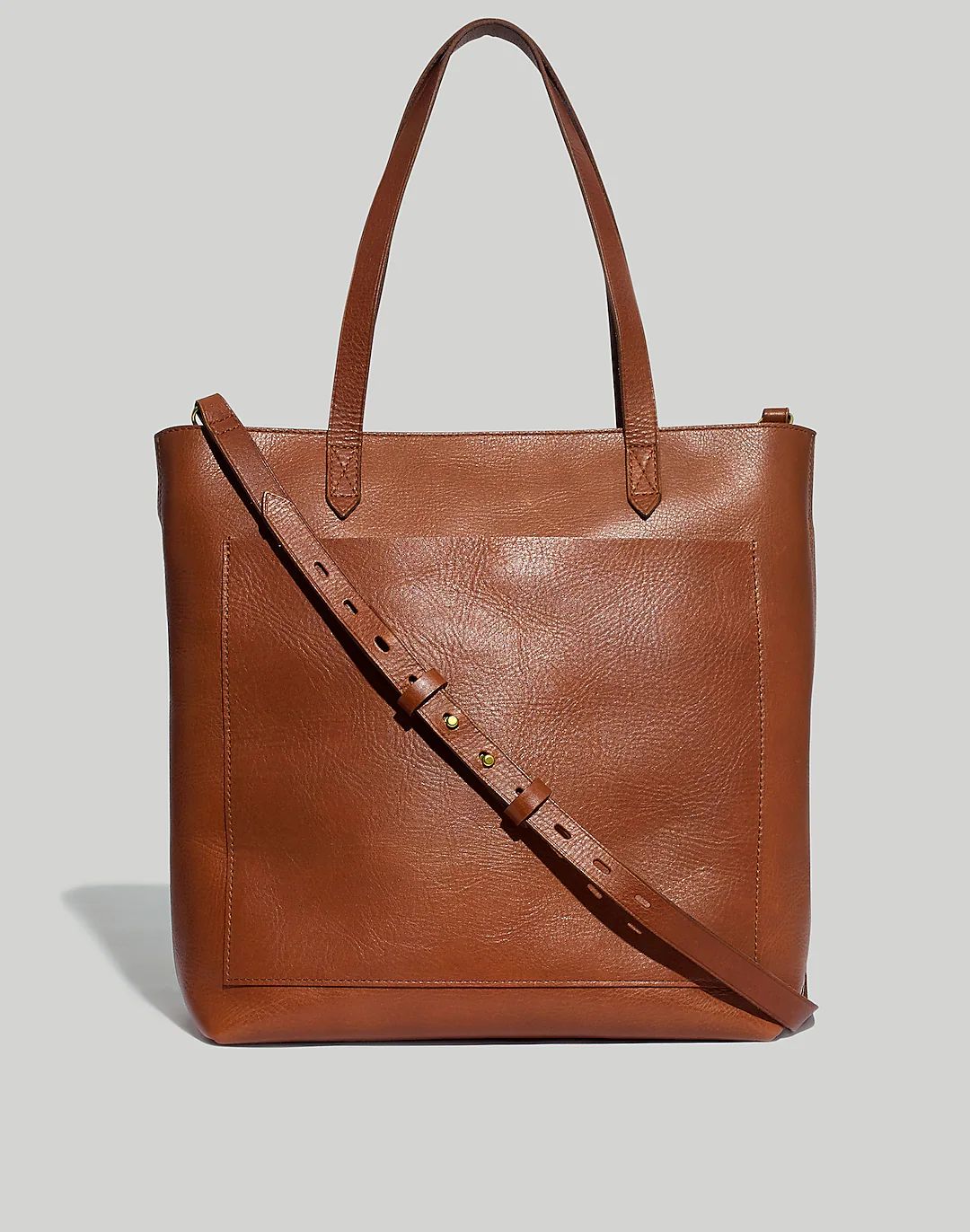 The Essential Tote in Leather | Madewell