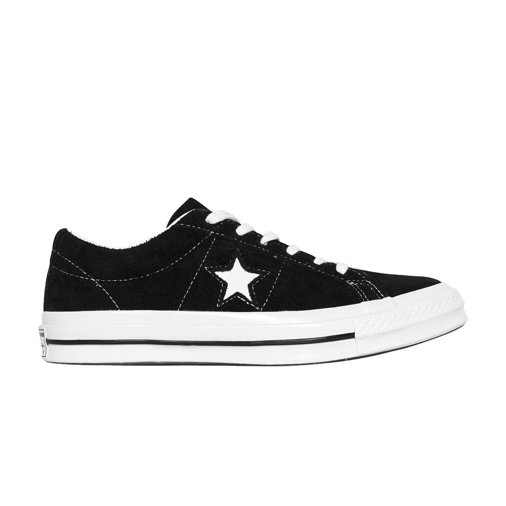 Converse One Star Low 'Black Suede' | GOAT