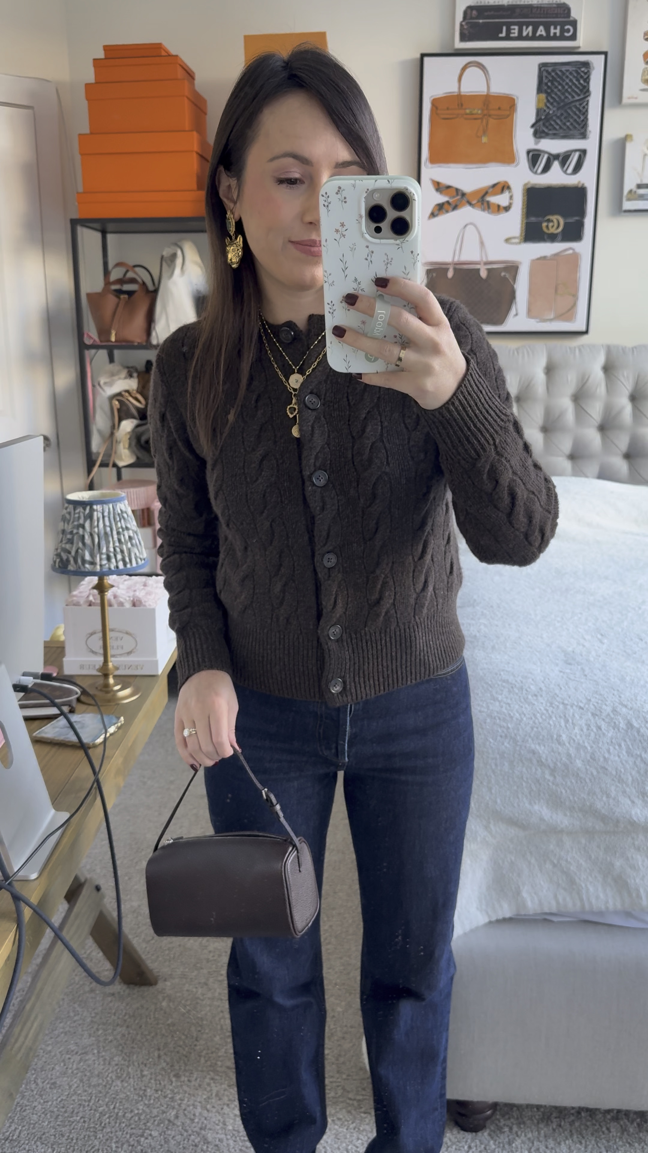 Ralph Lauren cable knit cardigan (size small), agolde jeans (tts 25), Marc fisher boots, Kendra Scott earrings



#LTKGiftGuide #LTKWatchNow #LTKSeasonal