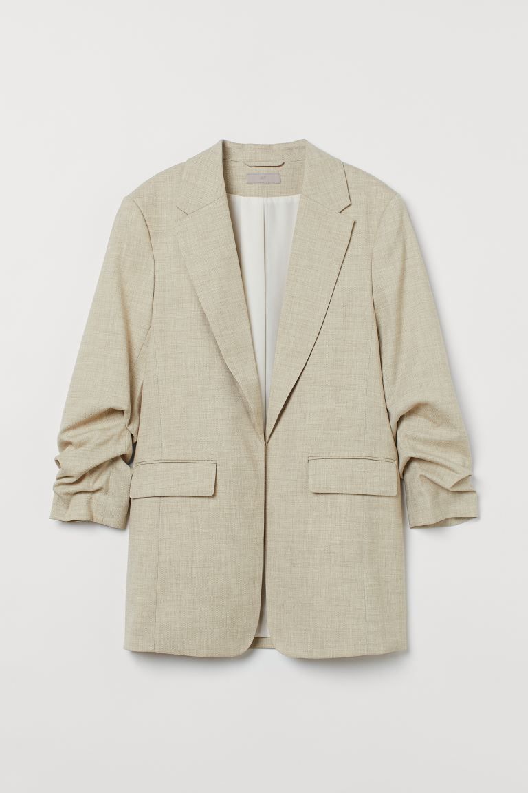 Gathered-sleeve Jacket | H&M (US)