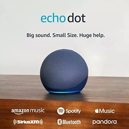 Amazon Echo Dot (5th Gen, 2022 release) | With bigger vibrant sound, helpful routines and Alexa |... | Amazon (US)