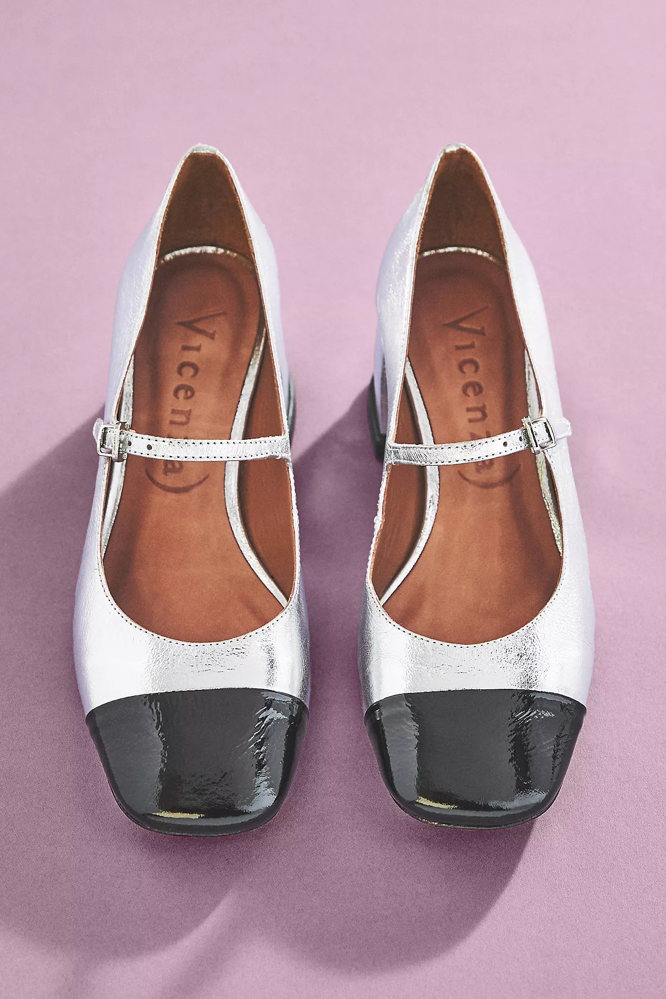 Vicenza Colorblock Mary Jane Heels | Anthropologie (US)