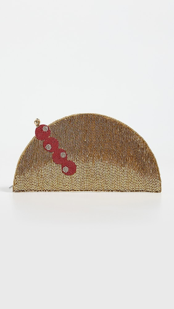 Beaded Lune Clutch | Shopbop