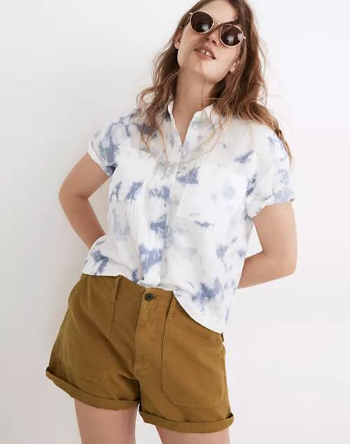Relaxed Military Shorts | Madewell