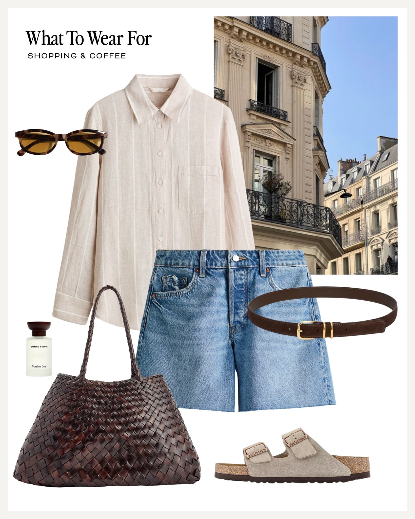 Heatwave approved outfits ☀️ 

summer outfit, linen shirt, denim shorts, Birkenstock sandals, casual weekend style

#LTKsummer