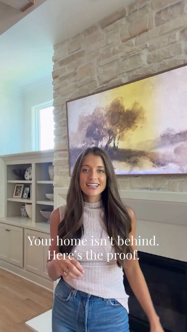 Your home isn’t behind! Here’s why 😍
Comment DESIGN and I’ll send you all the things!
