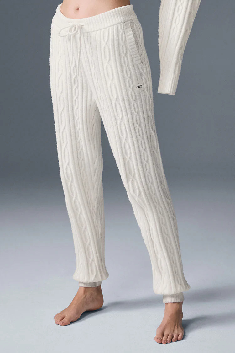Cable Knit Winter Bliss Pant | Alo Yoga (US)