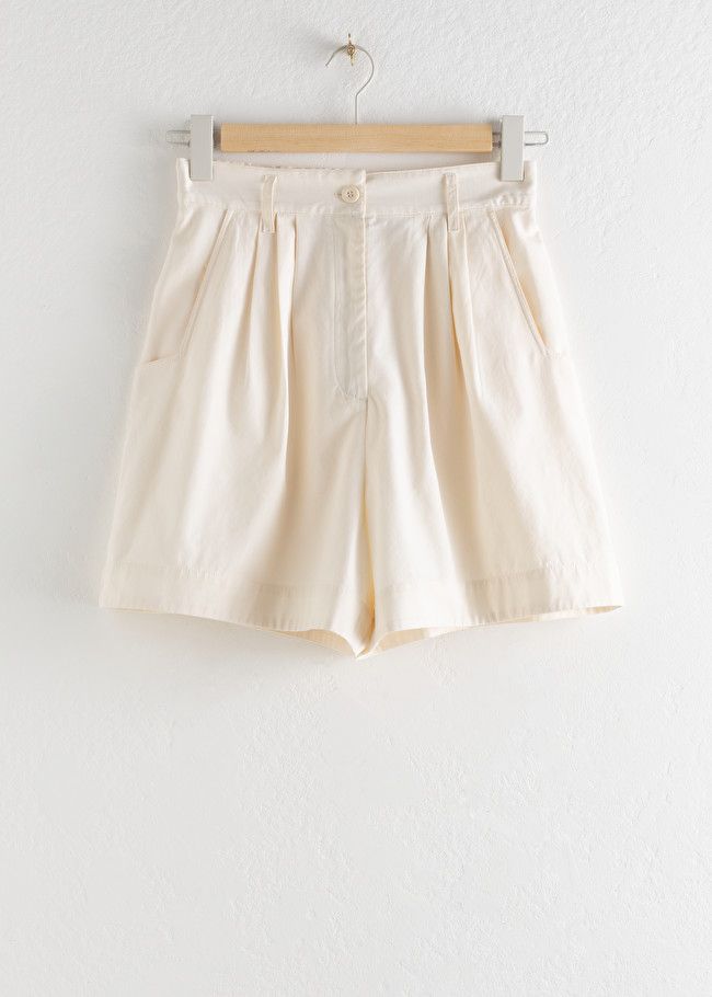 Cotton Lyocell Blend Shorts | & Other Stories (EU + UK)