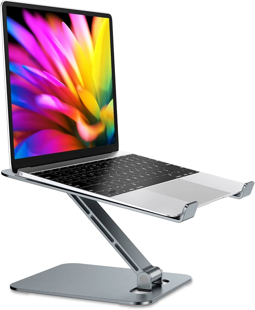 Foldable Laptop Stand, Height Adjustable Ergonomic Computer Stand for Desk, Aluminum Portable Lap... | Amazon (US)