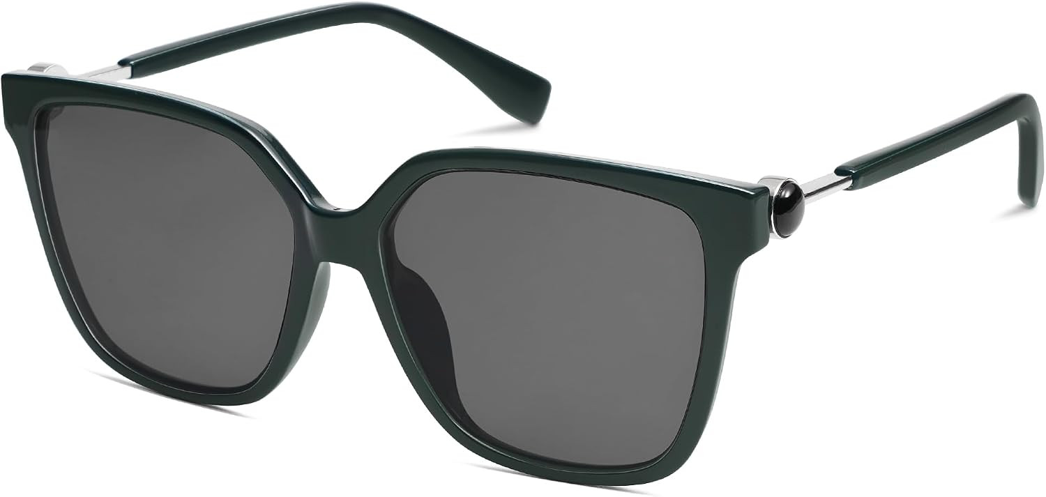 SOJOS Fashion Square Sunglasses for Women Trendy UV Protection Lens Womens Sunnies Sunglasses SJ2196 | Amazon (US)