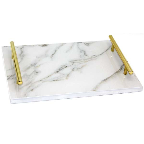 White & Gold Marbled Look Tray, 12x8








	
		
		
			
				4.8
			
			
				(
				17
				) | At Home
