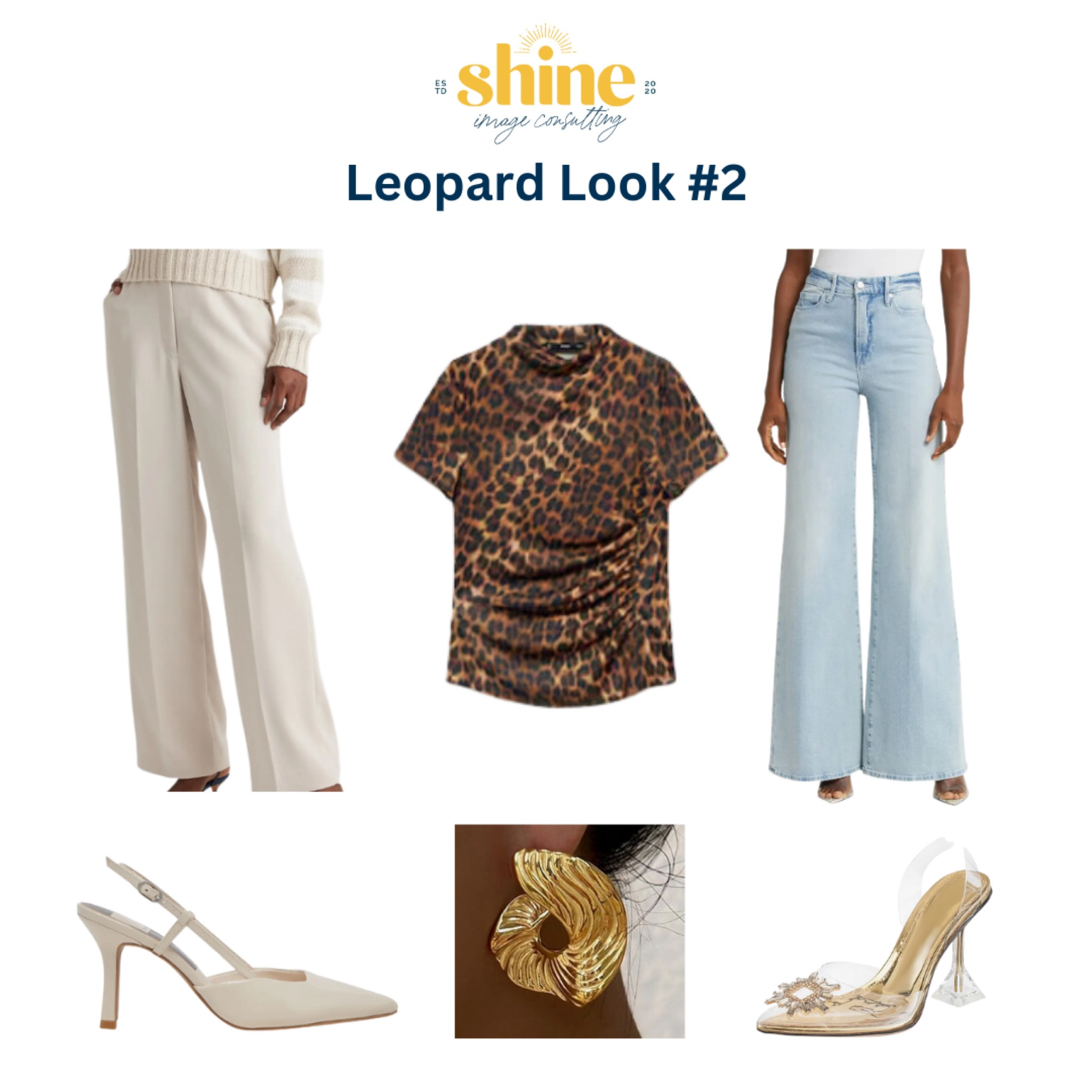 We prefer and love small print leopard, which doesn’t swallow your frame, and still allows your curves to SHINE 🐆

SHINE STYLE TIP - no black shoes for maximum leg elongation and to let your outfit flow!


#LTKMidsize #LTKStyleTip #LTKPlusSize
