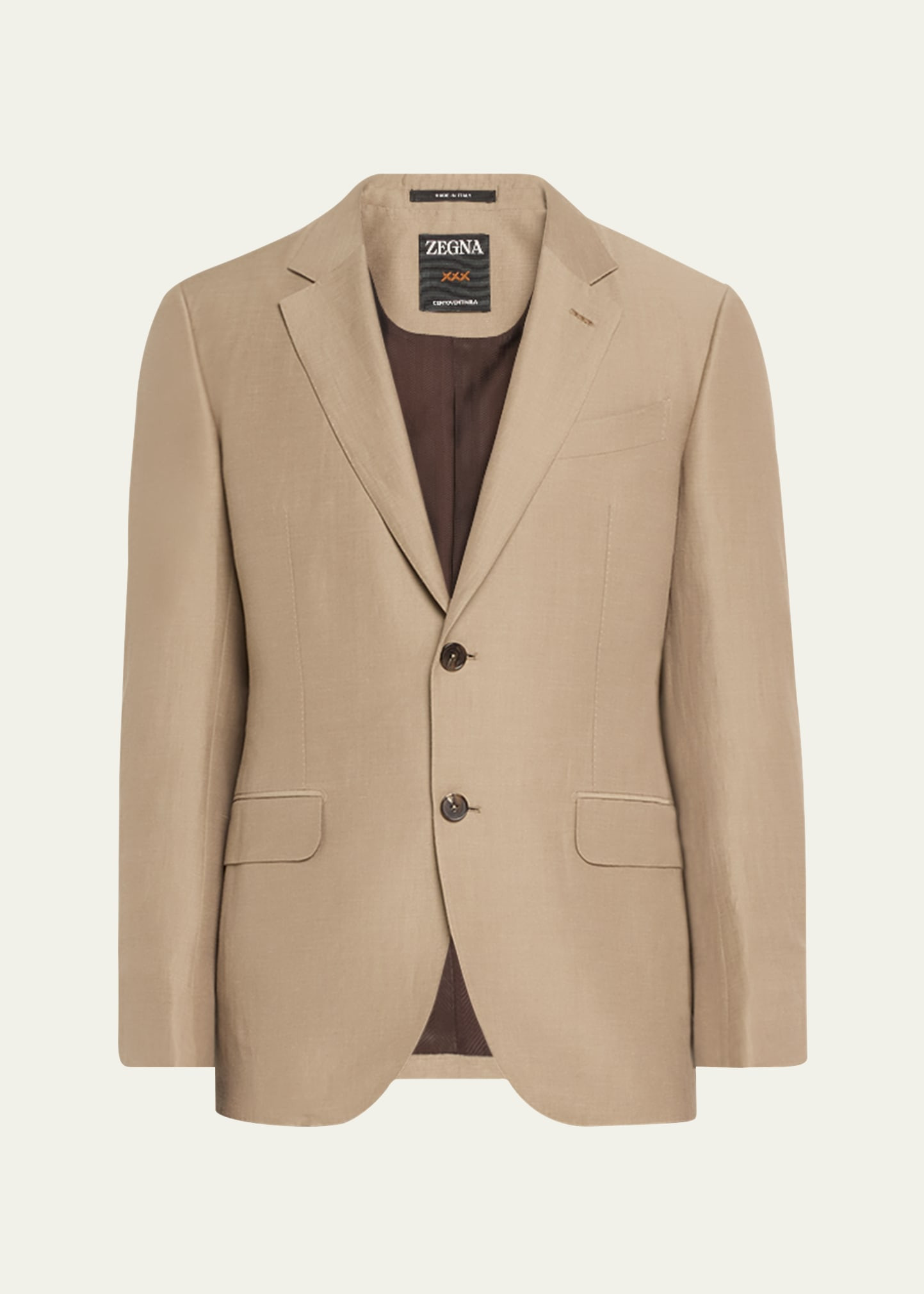 ZEGNA Men's Centoventimila Wool-Linen Suit | Bergdorf Goodman