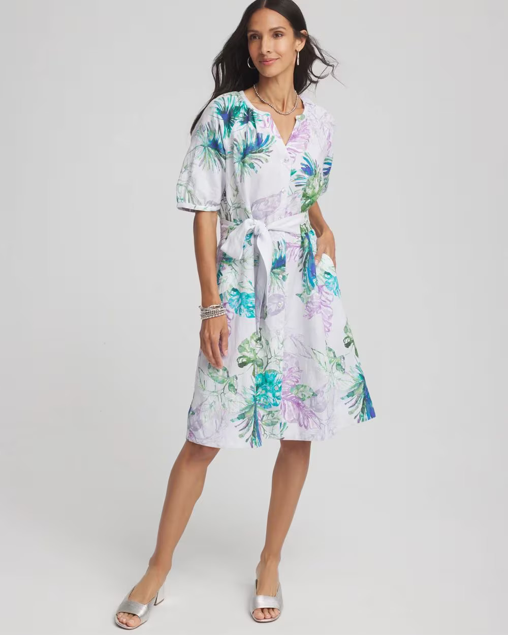 Floral Linen Shirtdress | Chico's