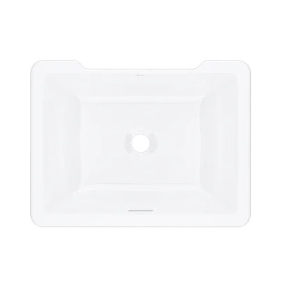 Eirene 20" x 15" Undermount Rectangular Lavatory Sink | Wayfair North America