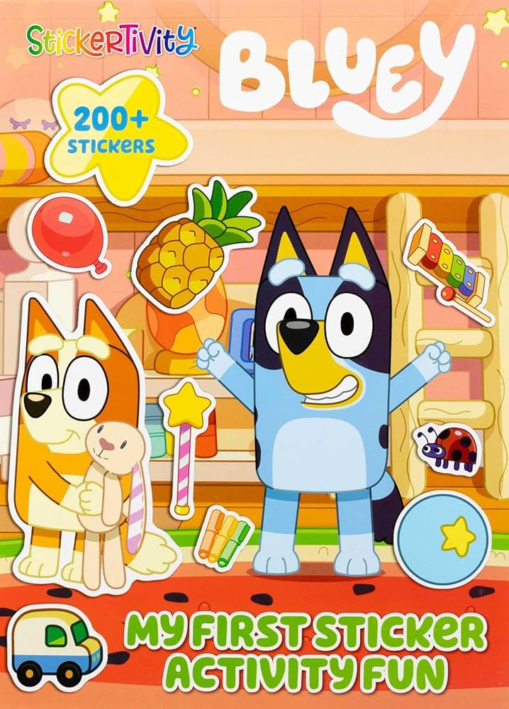 Bluey: Stickertivity: My First Sticker Activity Fun | Amazon (US)