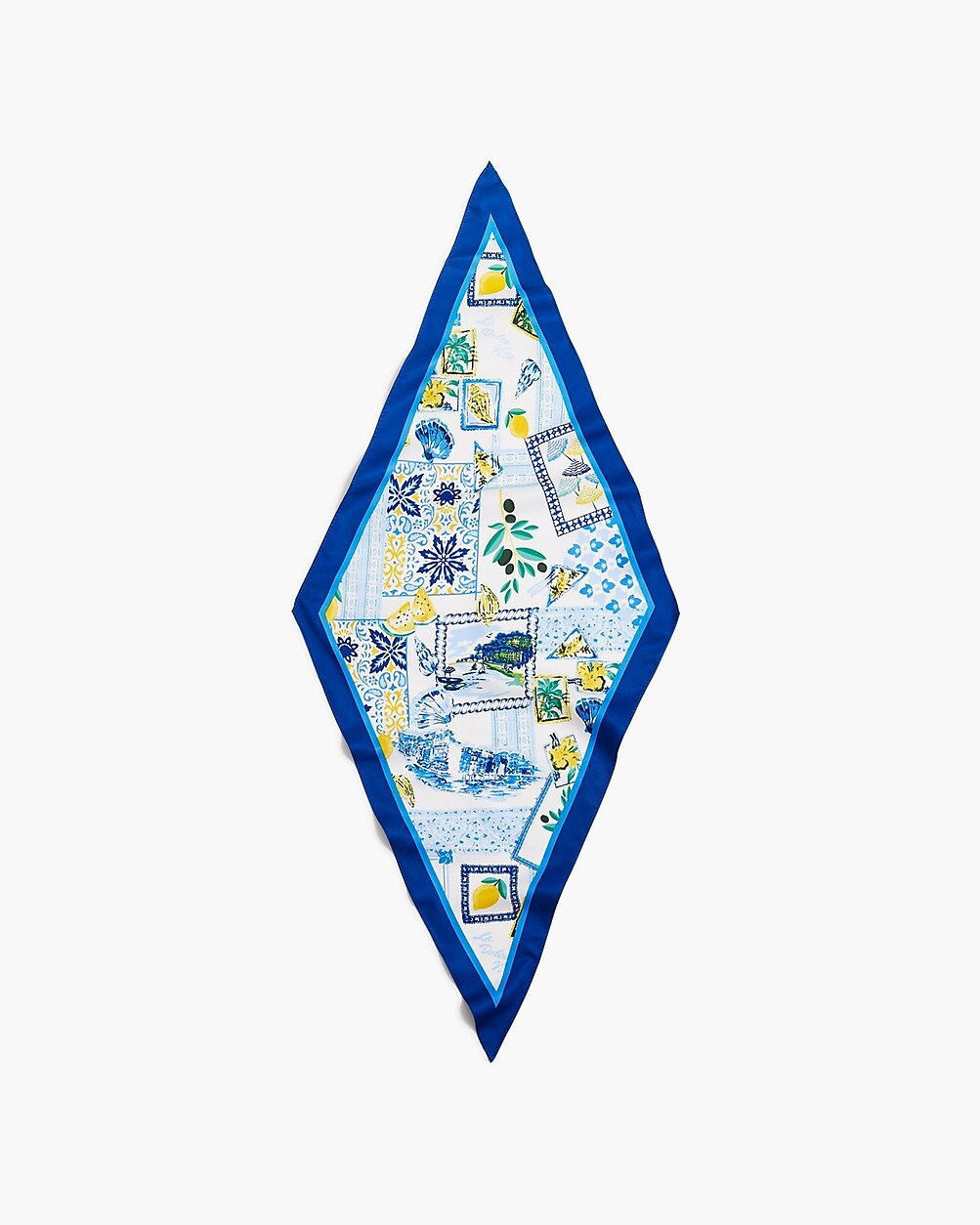 Printed diamond scarf | J.Crew Factory