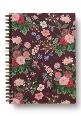 Rifle Paper Co Dahlia Spiral Notebook | Belk