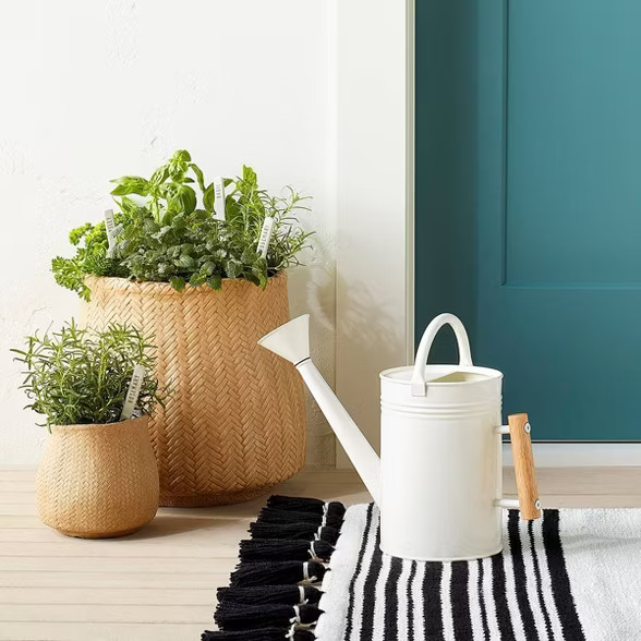 Woven Concrete Planter - Hearth & Hand™ with Magnolia | Target