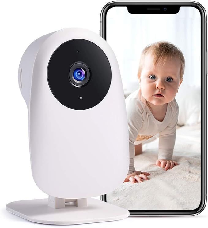 nooie Baby Monitor with Camera and Audio 1080P Night Vision Motion and Sound Detection 2.4G WiFi ... | Amazon (US)