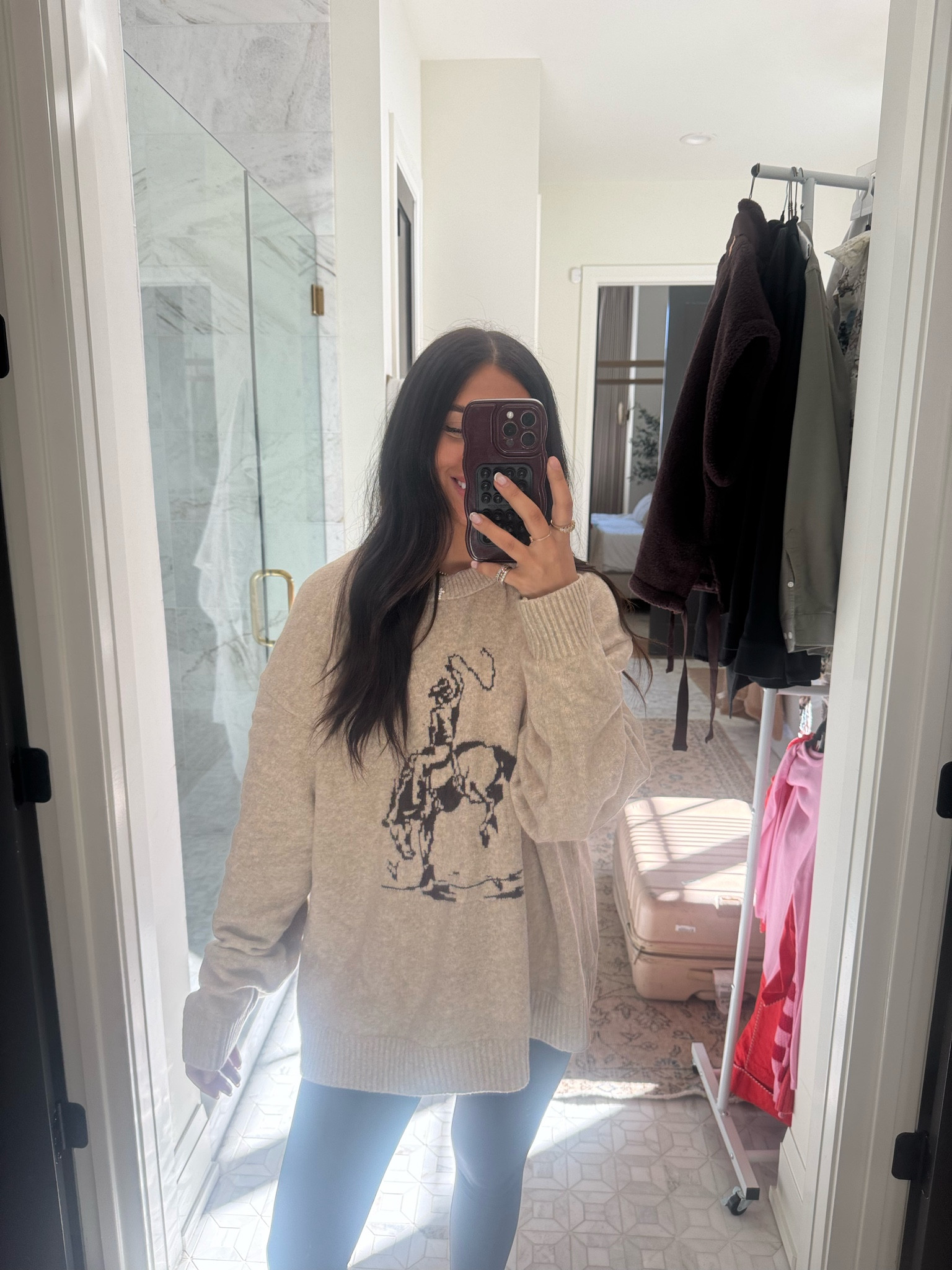 Top: large ($50 off $175 code: WKNDREADY)
Leggings: small

Dressupbuttercup.com #dressupbuttercup #dederaad 

#LTKStyleTip #LTKSaleAlert #LTKSeasonal