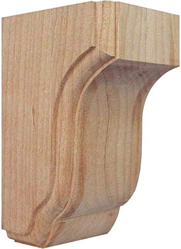 Ekena Millwork COR02X02X04CPRW 2 1/2-Inch W x 2 3/4-Inch D x 4 1/2-Inch H Capistrano Mission Corb... | Amazon (US)