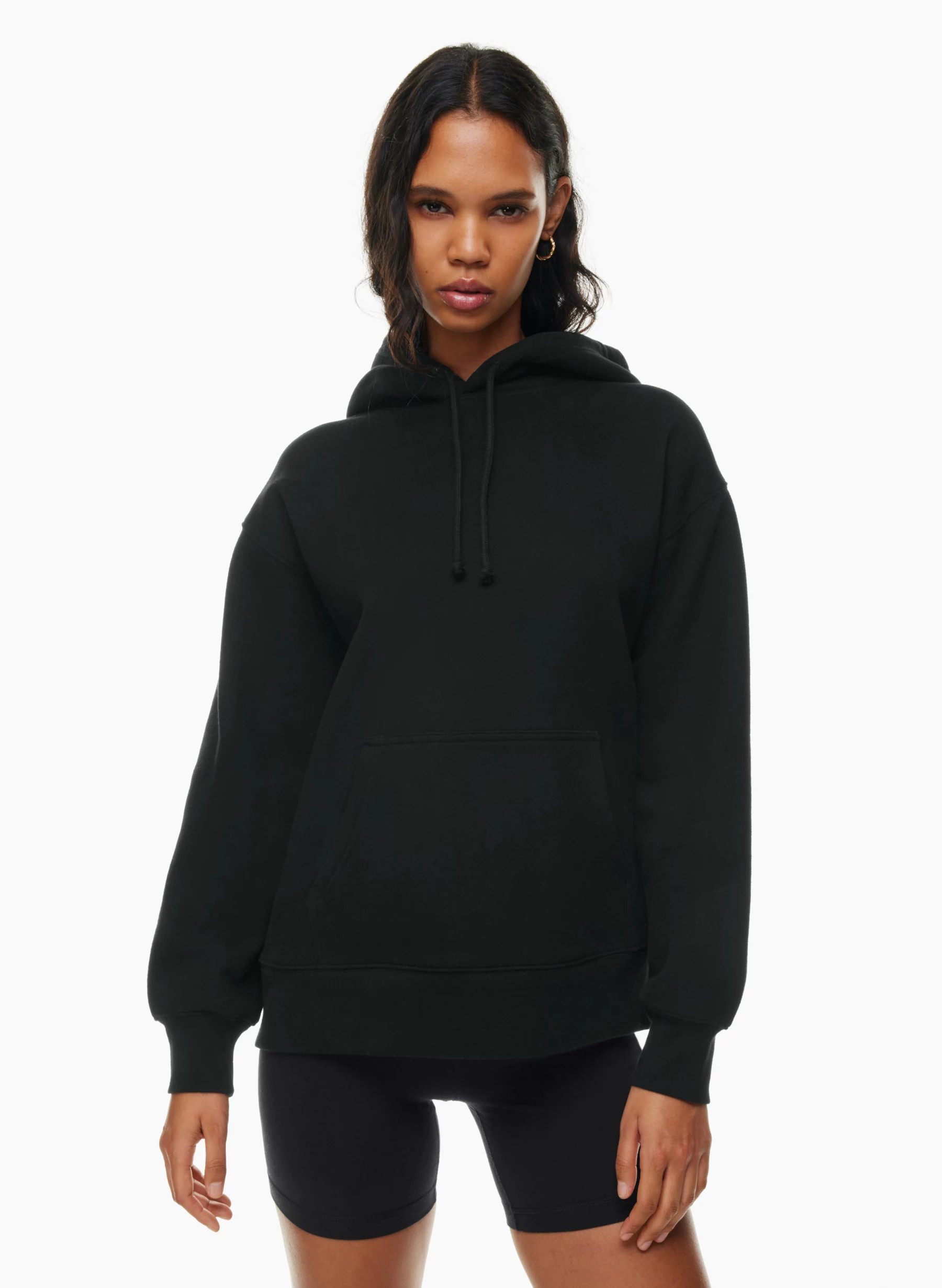 COZY FLEECE BOYFRIEND HOODIE | Aritzia