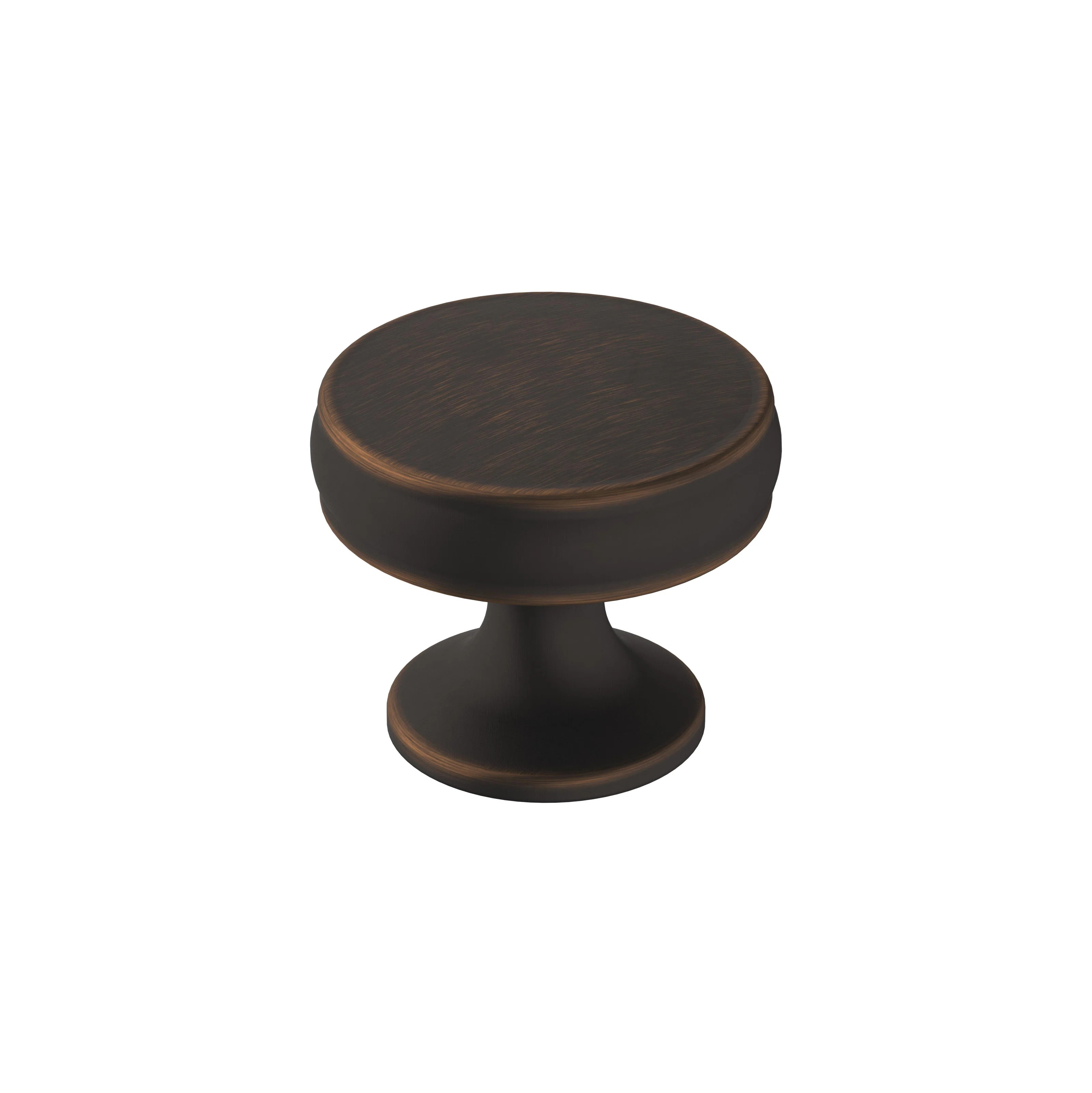 Renown 1-1/4 inch (32mm) Diameter Oil-Rubbed Bronze Cabinet Knob | Wayfair North America