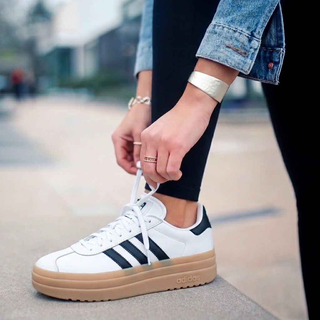 Adidas vl court bold sneakers now $56 in over 4 colors. Originally $80