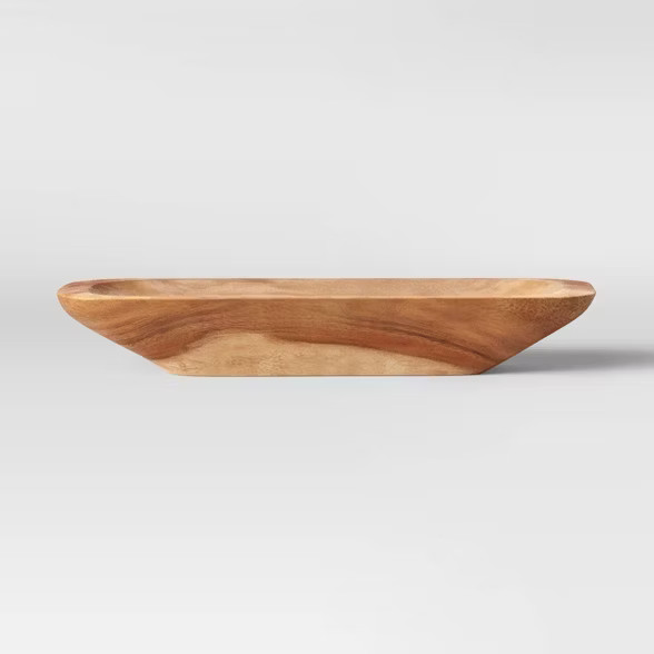 Boat Shape Munggur Wood Bowl - Threshold™ | Target