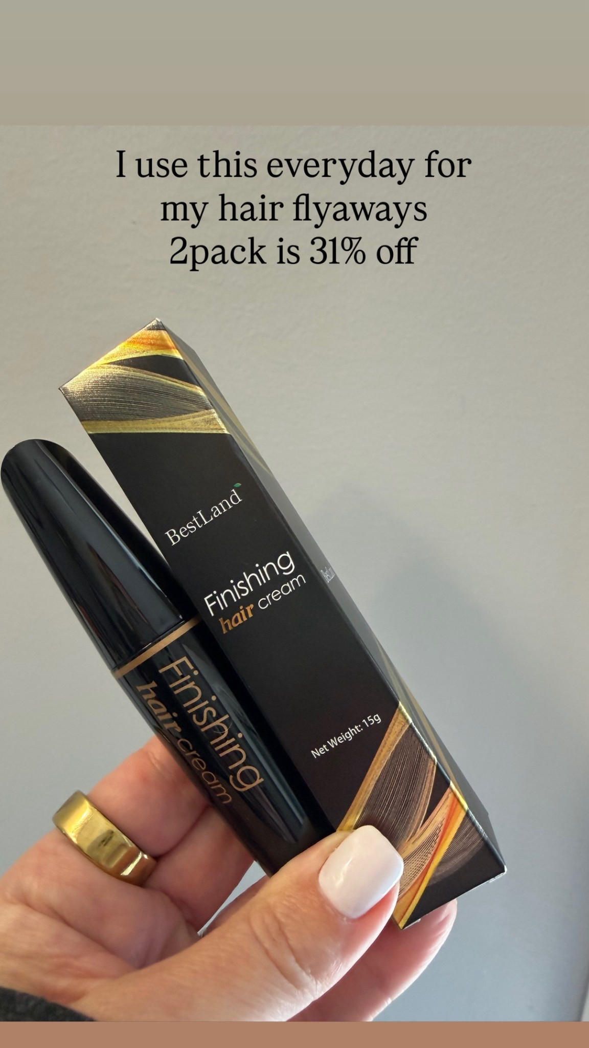 I use this every day for those little pesky flyaway hairs comes in a pack of two and it’s on sale

#LTKBeauty #LTKSaleAlert #LTKOver40