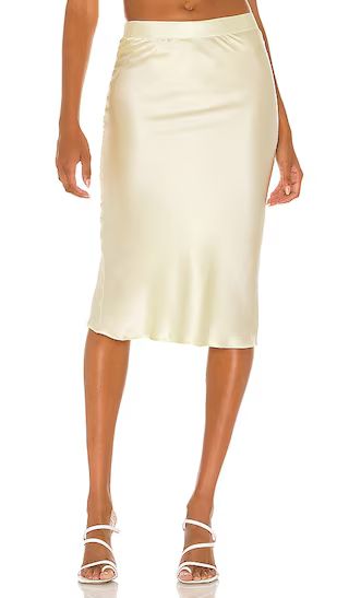 Carter Skirt in Butter | Revolve Clothing (Global)