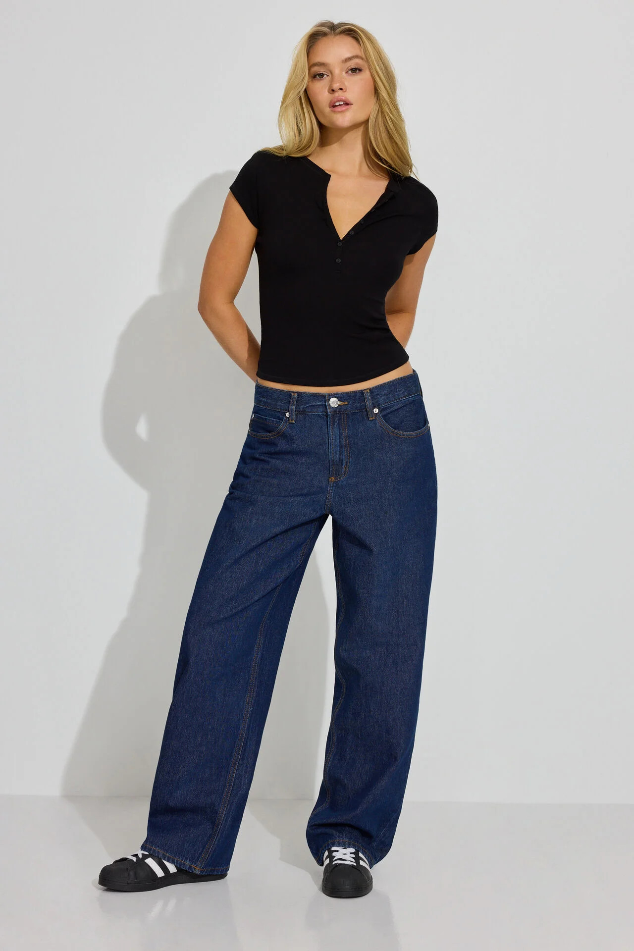Low Rise Baggy Jeans | Garage Clothing