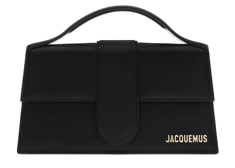 Women's Jacquemus Le Grand Bambino Crossbody Strap Handbag in Black | StockX