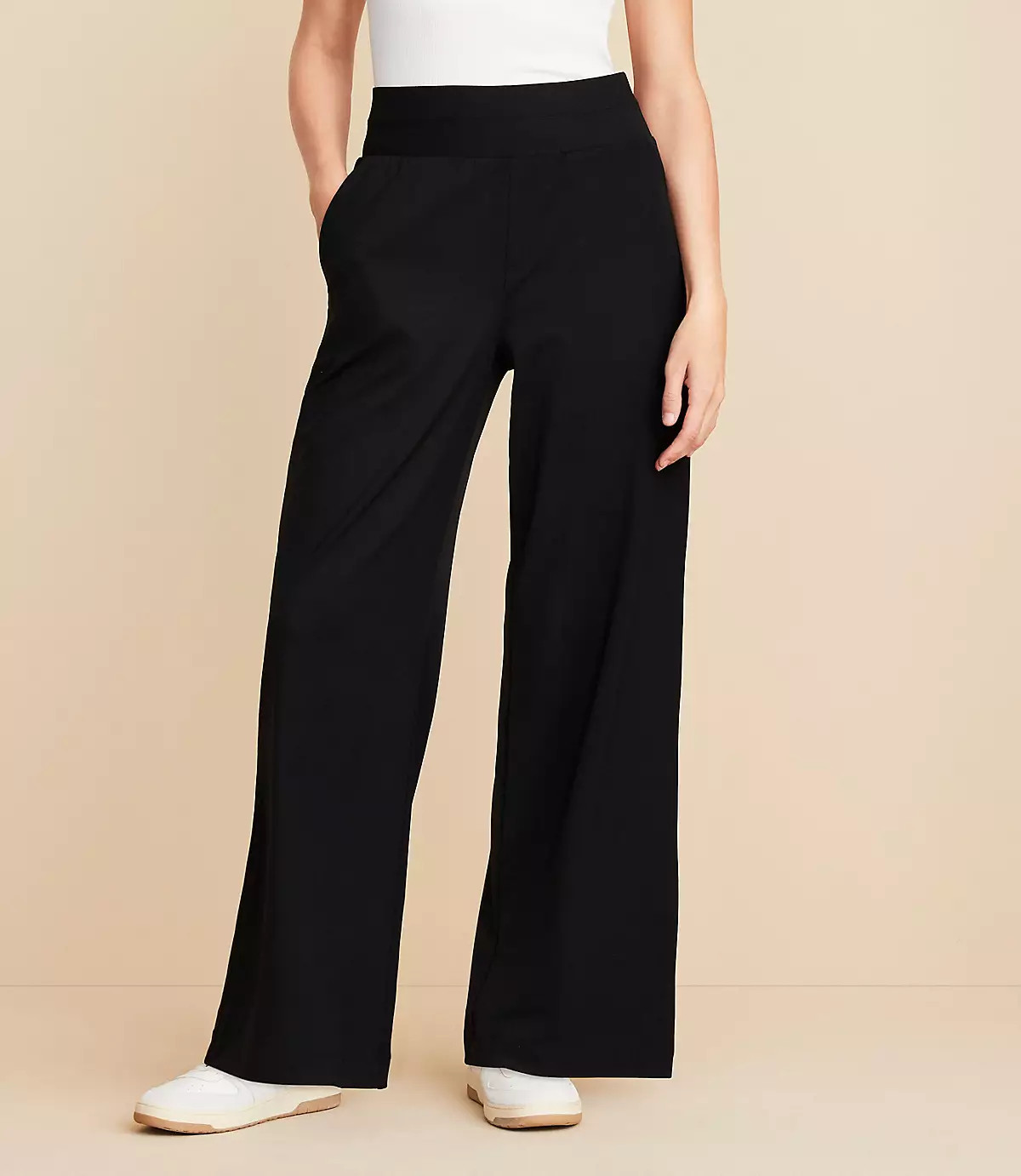Lou & Grey Luvstretch Wide Leg Pants | LOFT